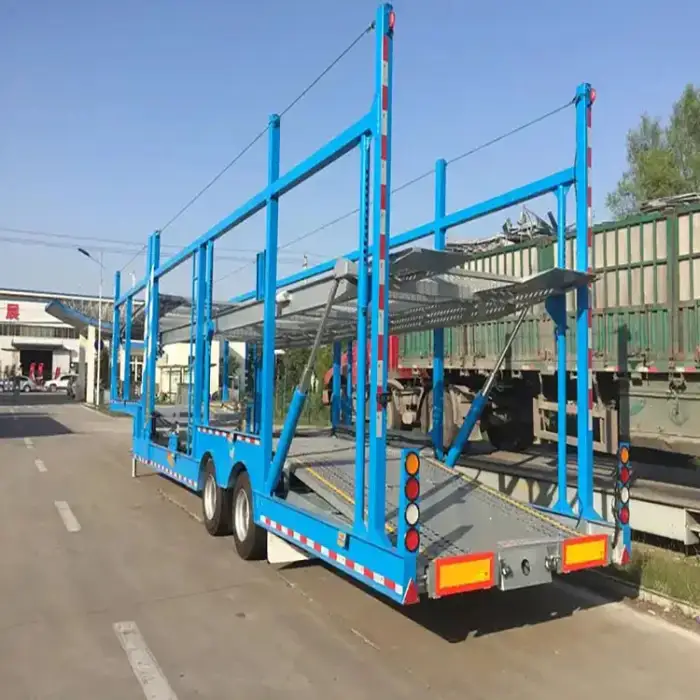 Factory Price High Efficiency 10 Cars Carrier Transport Semi Trailer