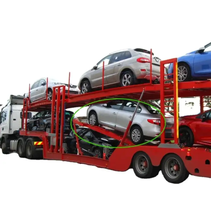 6-10 Units cars carrying Vehicle Car Transporter Trailer Car Carrier Semi Trailer