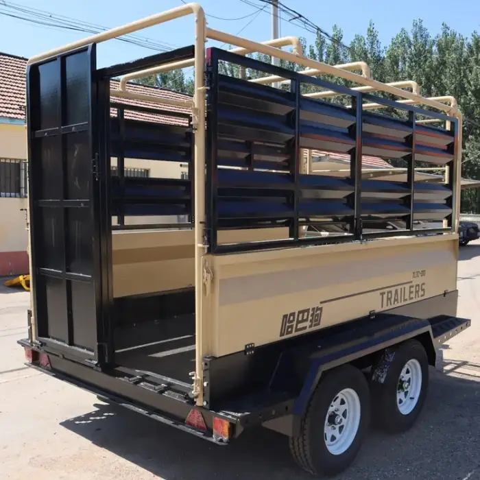 cattle animal transport trailer car trailer