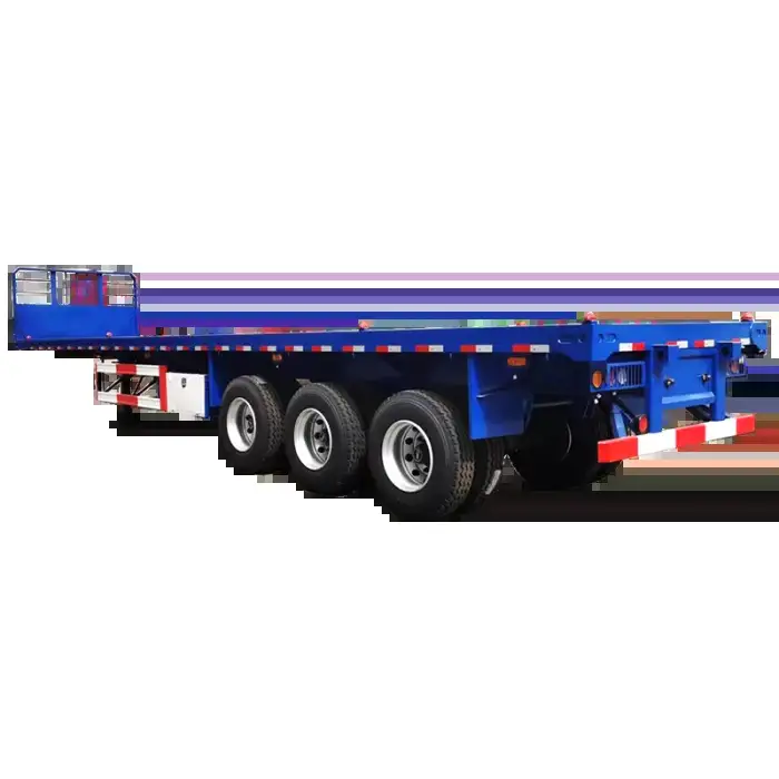 Low Price Professional High Quality Semi Dump Car Flatbed Trailer For Sale