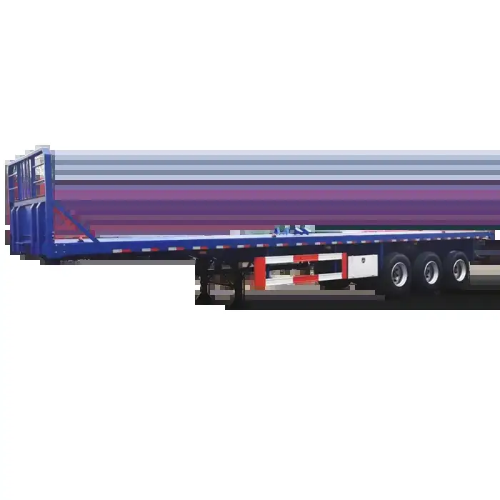 Low Price Professional High Quality Semi Dump Car Flatbed Trailer For Sale