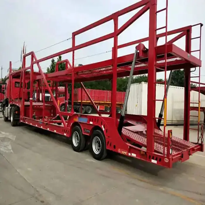 Factory Price High Efficiency 10 Cars Carrier Transport Semi Trailer