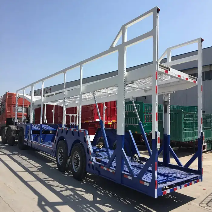 Factory Price High Efficiency 10 Cars Carrier Transport Semi Trailer