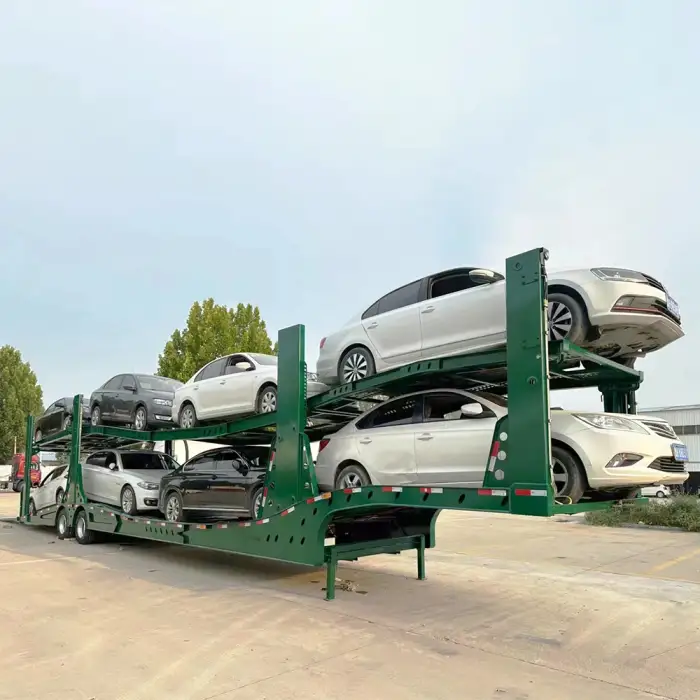 China Factory Supply 4,6,8 Cars Transport 2,3 Axle Car Carrier Trailer