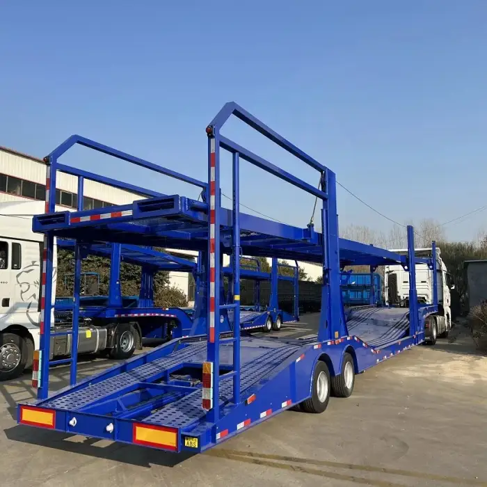 Car Deliver Trailer Double Deck 8 place Car Carrier Trailer