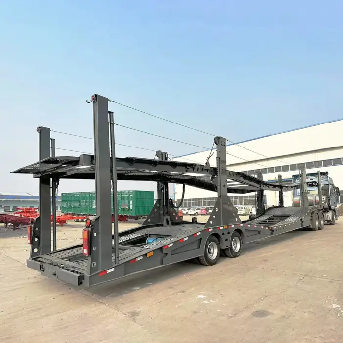 China Factory Supply 4,6,8 Cars Transport 2,3 Axle Car Carrier Trailer