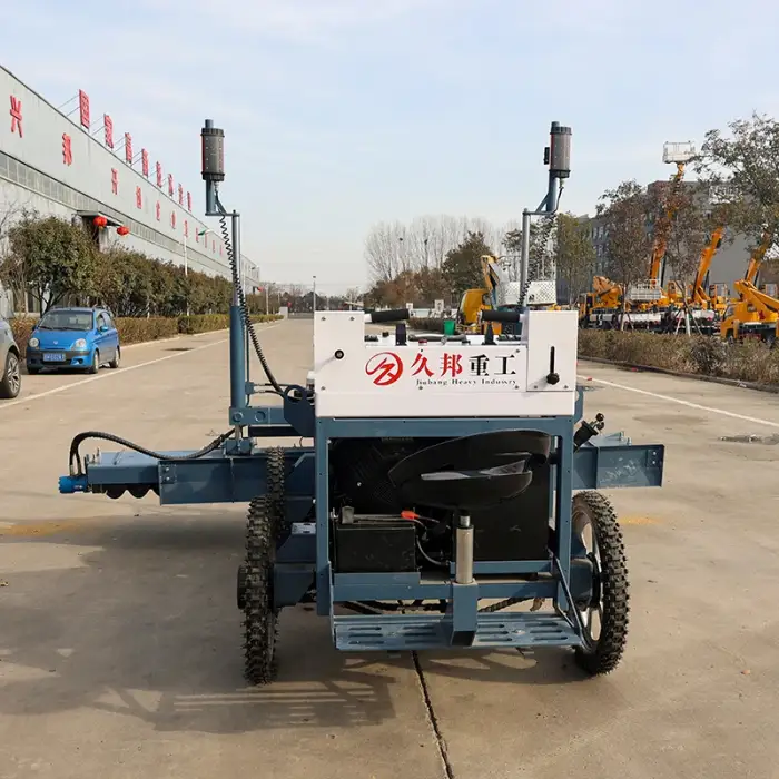 Hydraulic Four Wheels Concrete Leveling To Make Road Construction Machine Laser Screed