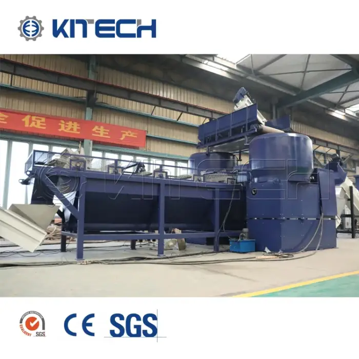 Waste Plastic Scrap Recycling Machine for Used PE Film