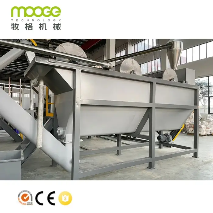 Recycle Plastic Recycling From Bottle to Bottle PET Bottles Recycling Crusher Shredder Machine