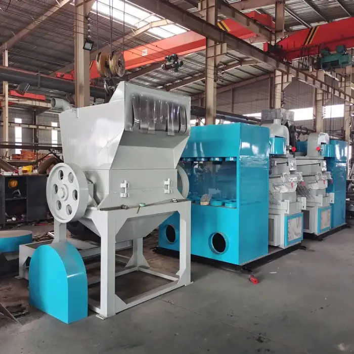 E-Waste Capacitor Crushing and Sorting Plant Machine Electronic Waste Capacitor Metal Recovery Recycling Machine