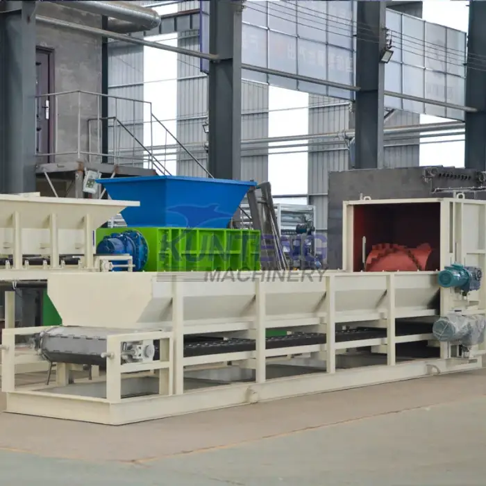 200 Tons per day Waste Treatment Machinery Garbage Recycling Plant