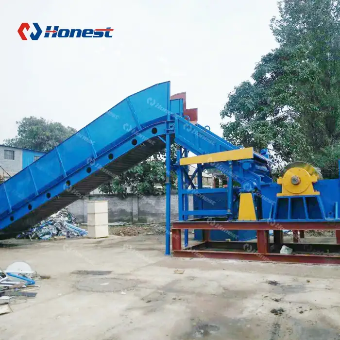 Scrap Motor Rotor Stator Shredder Copper Separating Recycling Machine