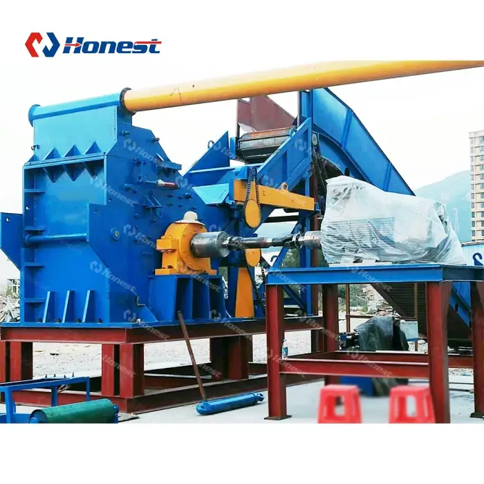 Scrap Motor Rotor Stator Shredder Copper Separating Recycling Machine