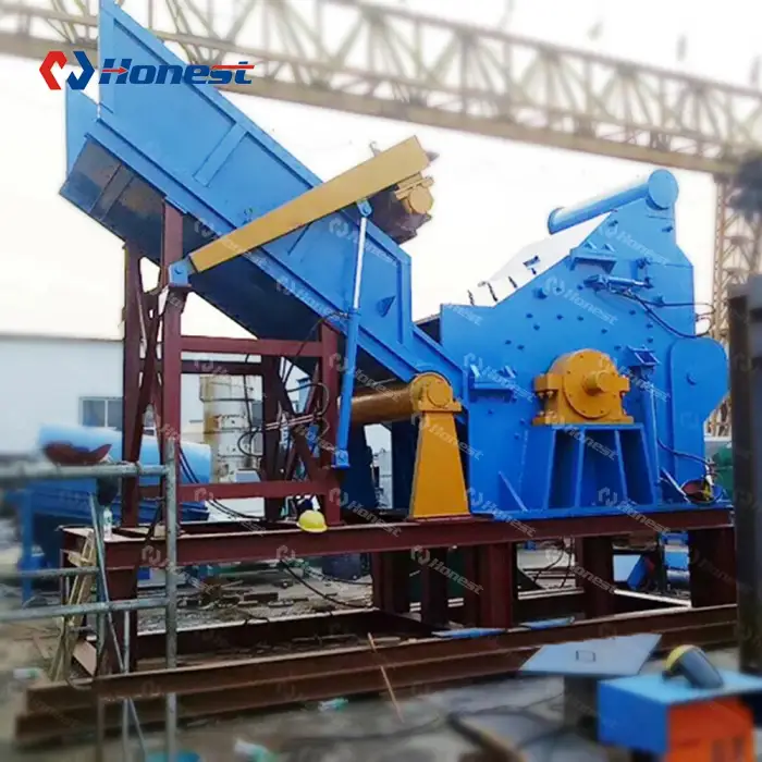 Scrap Motor Rotor Stator Shredder Copper Separating Recycling Machine