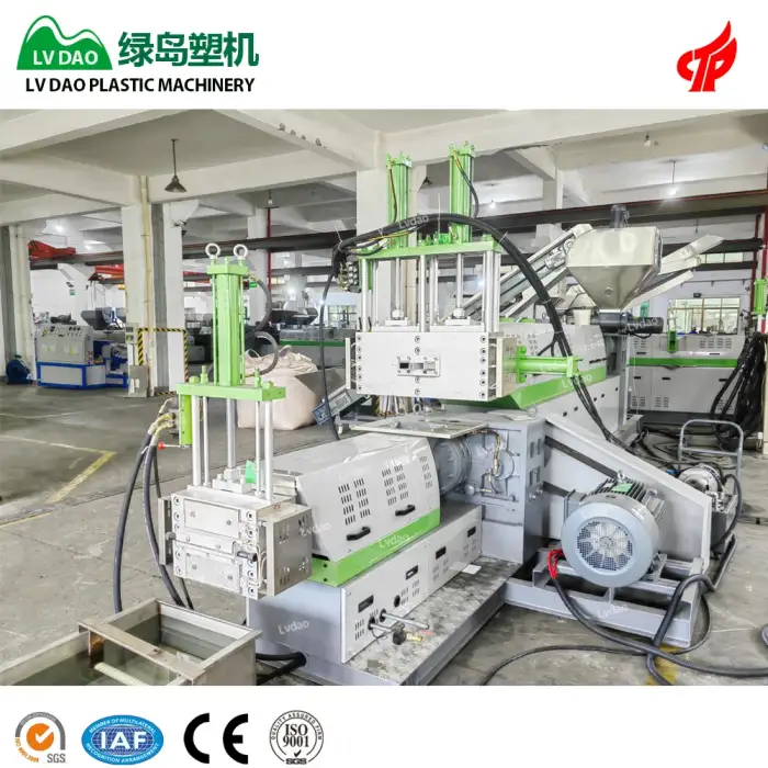 Plastic Recycling Machine pellet Plastic granulator wast plastic machine pelletizing PE PP PS ABS PC High Capacity machine