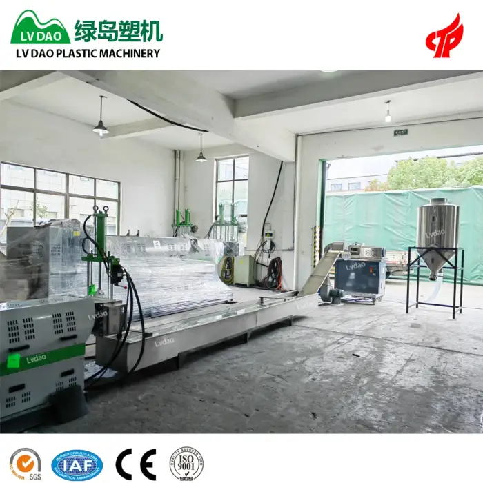 Plastic Recycling Machine pellet Plastic granulator wast plastic machine pelletizing PE PP PS ABS PC High Capacity machine