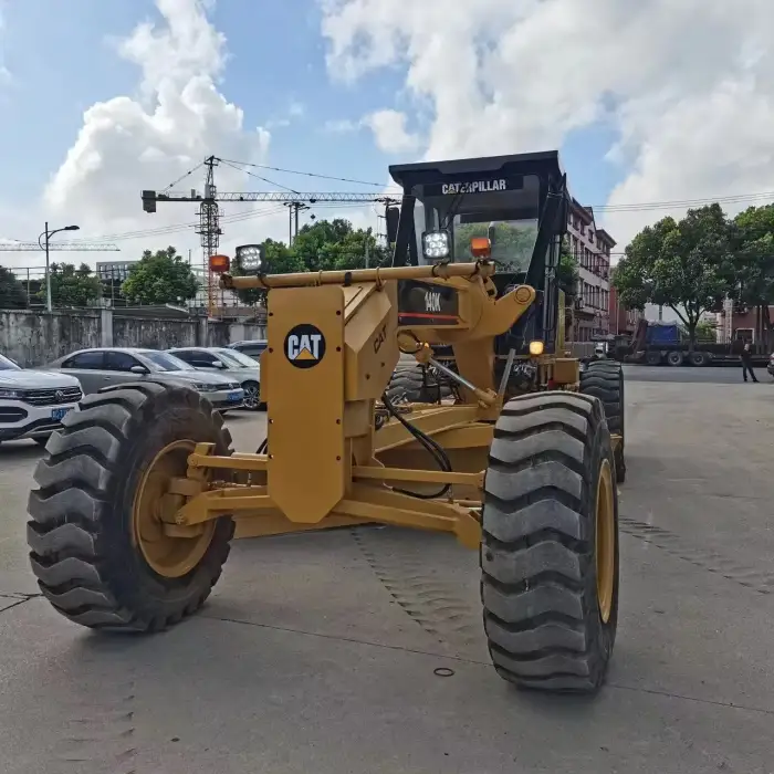 Used Grader Caterpillar 140k motor grader road construction heavy equipment 140K