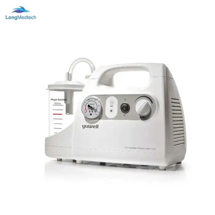 High Pressure Professional Portable Suction Medical Hospital Surgical Use Vacuum Aspirator Electric Mobile Suction Machine CE