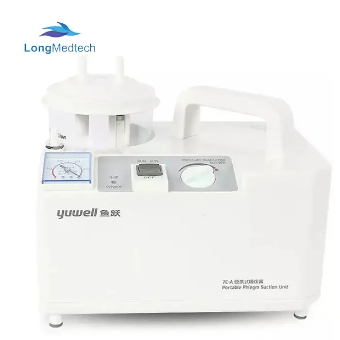 High Pressure Professional Portable Suction Medical Hospital Surgical Use Vacuum Aspirator Electric Mobile Suction Machine CE