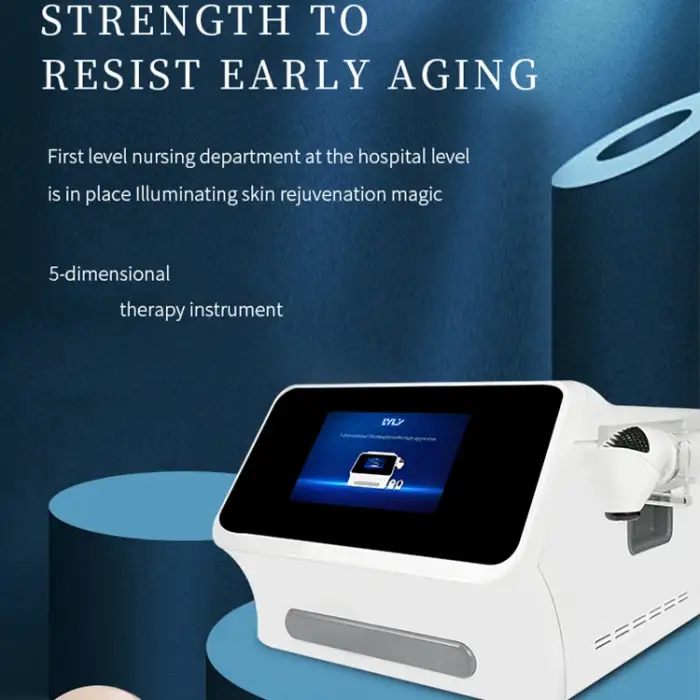 High Adjustable Medical 5-Dimensional Therapy Equipment Tighten Deep Skin Pain Machines Body Treatment