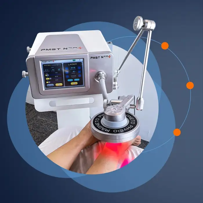 Portable Weight Loss Magnetfeld Therapy Device Extracorporeal Magnetolith System Laser Physical Magnetic Transduction Machine