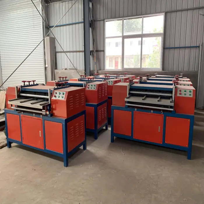 High processing Range Automatic Scrap Radiator recycling machine copper and aluminum separating machine for copper recycling