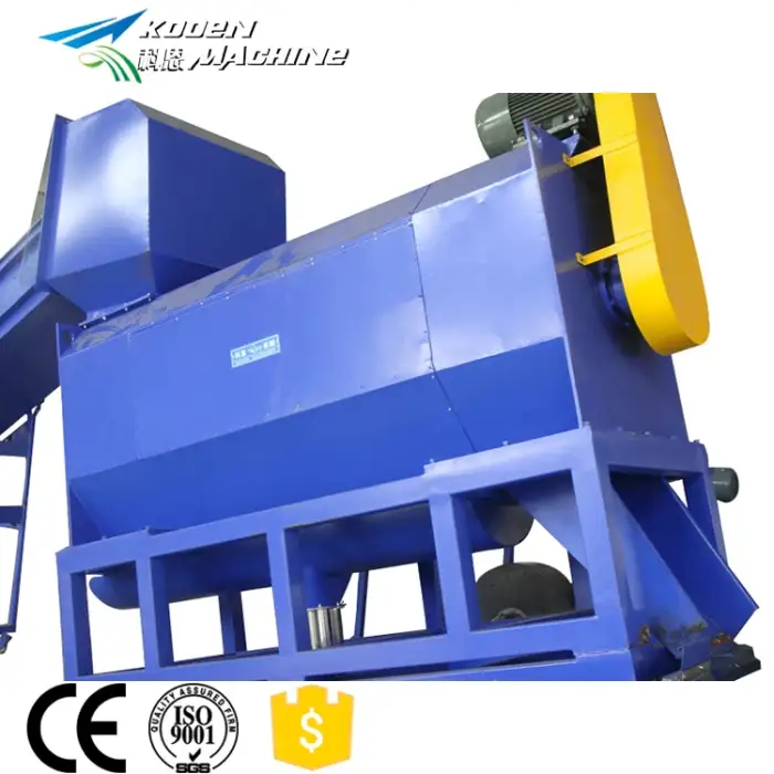 Industrial Waste Plastic PET bottle washing and recycling machine line