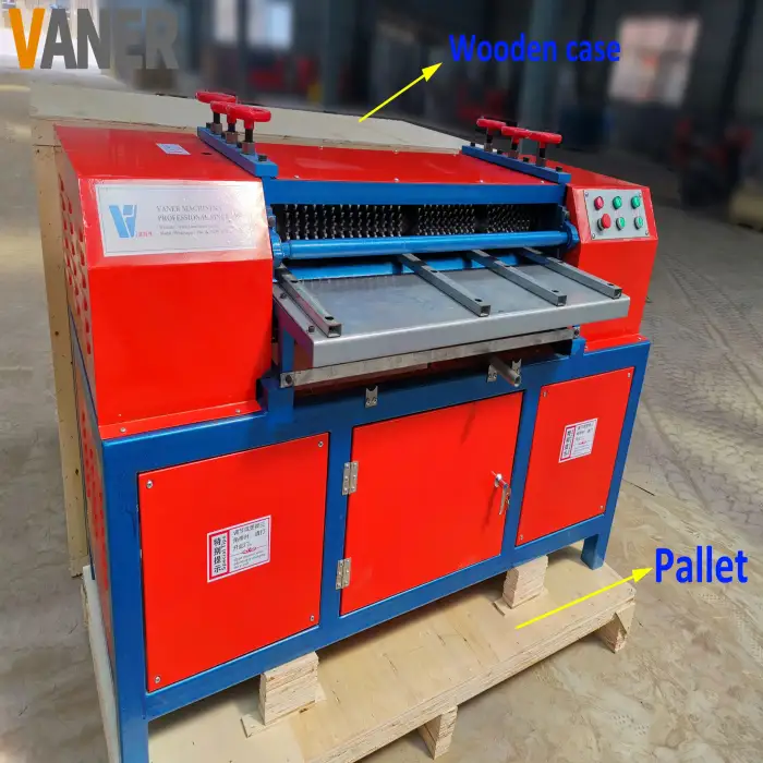 High processing Range Automatic Scrap Radiator recycling machine copper and aluminum separating machine for copper recycling