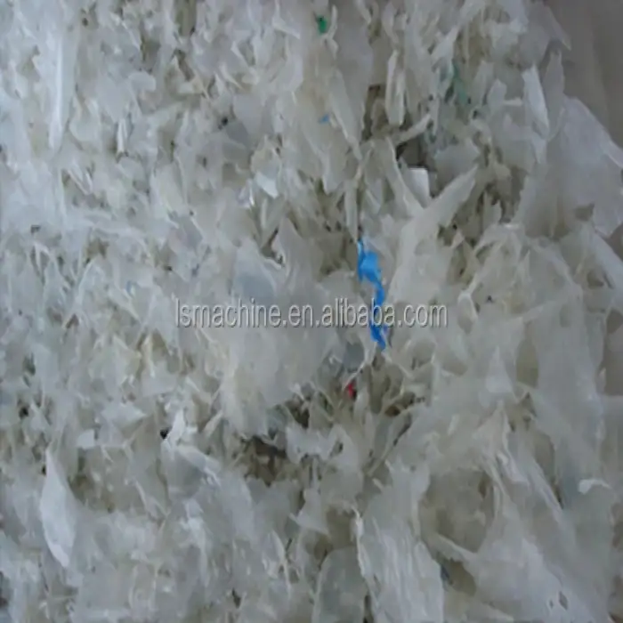 500-700KG per Hour Capacity Plastic Recycling Machine PP PE Film Bag Washing Recycling Line