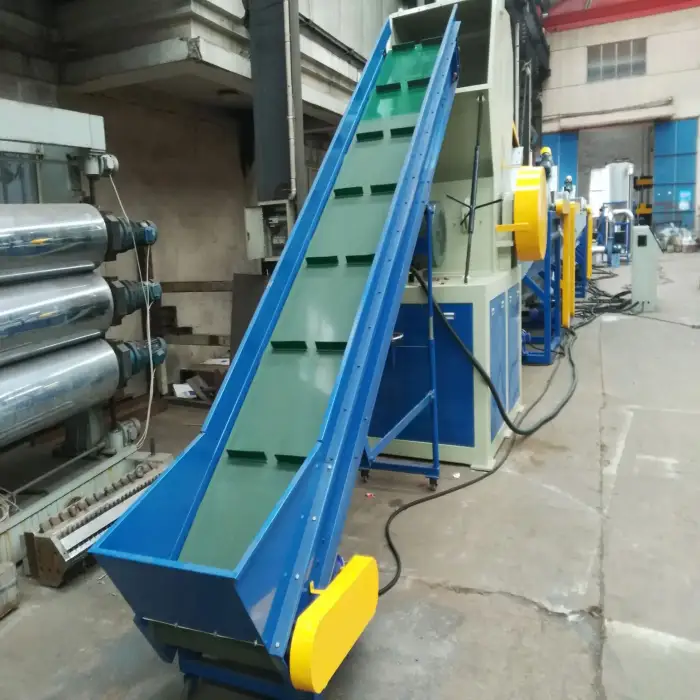 500-700KG per Hour Capacity Plastic Recycling Machine PP PE Film Bag Washing Recycling Line