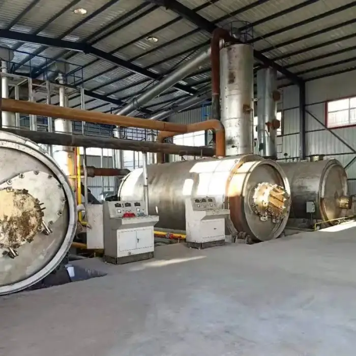 Oil Recycling Production Line Used Oil Refining Equipment To Standard Diesel Machine Waste Black Oil Recycle