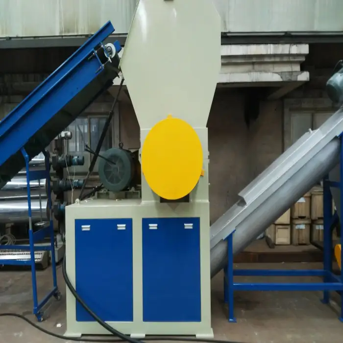 500-700KG per Hour Capacity Plastic Recycling Machine PP PE Film Bag Washing Recycling Line