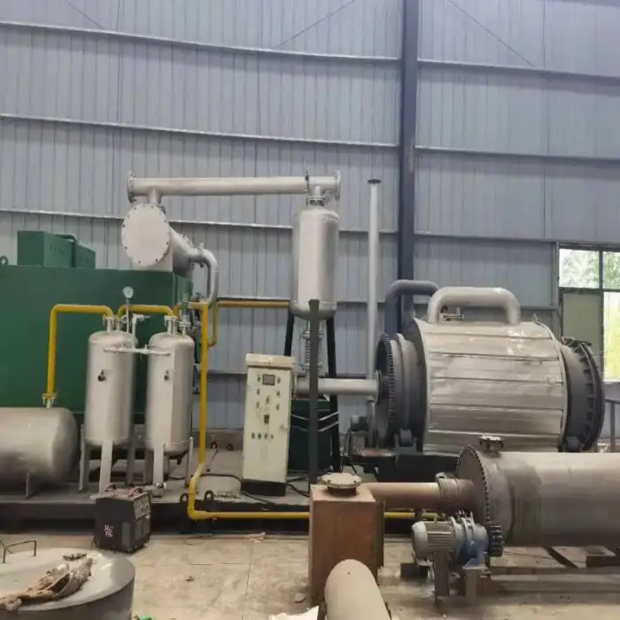 Oil Recycling Production Line Used Oil Refining Equipment To Standard Diesel Machine Waste Black Oil Recycle