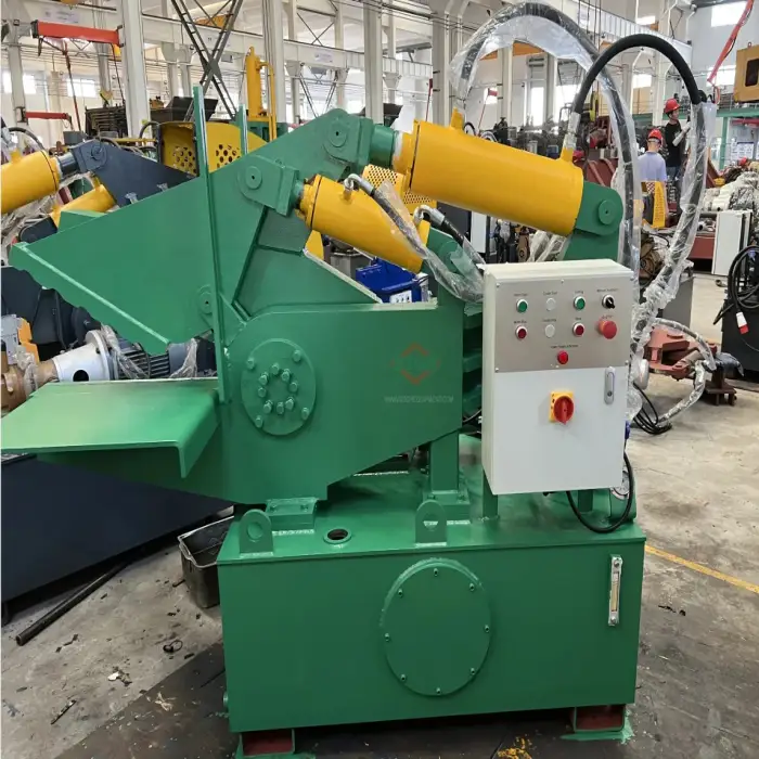 Cable Cutter Hydraulic Alligator Shearing Recycling Machine