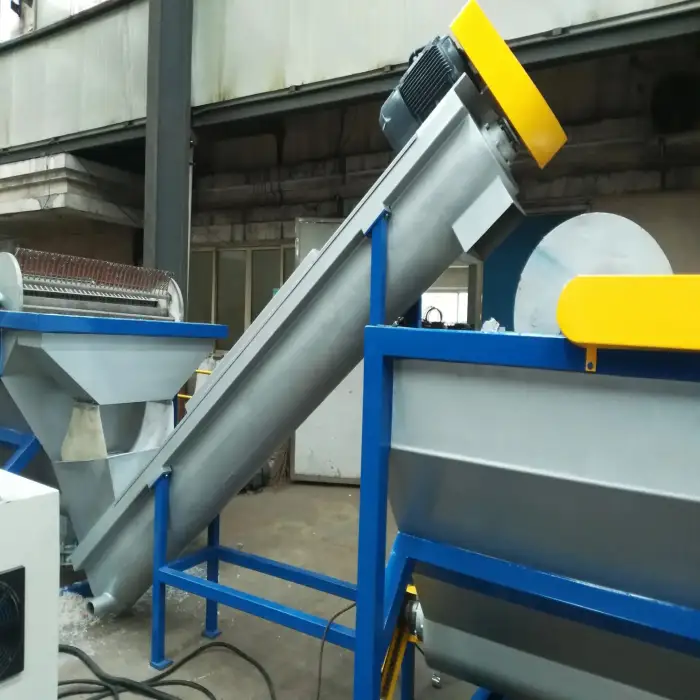 500-700KG per Hour Capacity Plastic Recycling Machine PP PE Film Bag Washing Recycling Line