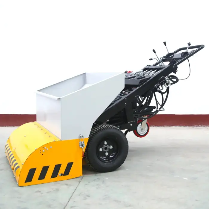 Road paving 2-10cm thickness stepless speed change asphalt concrete paver mini asphalt paver price road machine