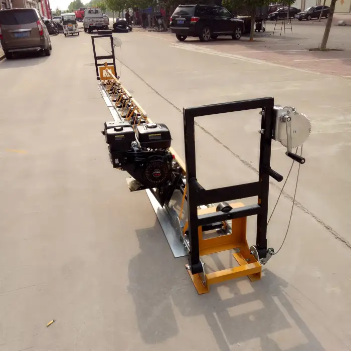 concrete laser screed machine road floor leveling machine