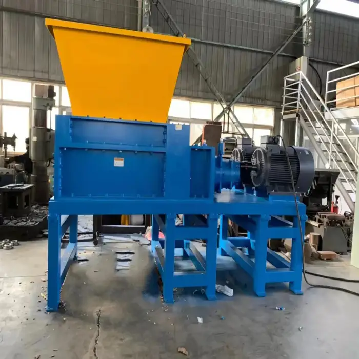 mini scrap metal shredder plastic shredding machine for recycling