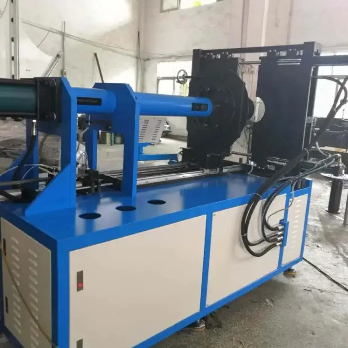 High Quality Hydraulic Stainless Steel Ventilating Duct Corrugated Elbow Forming Machine For Air Duct