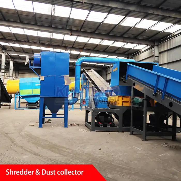 Municipal solid waste sorting separation system metal plastic waste garbage sorting machine