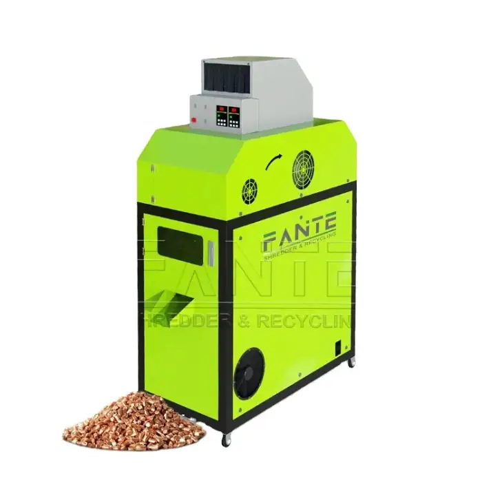 Small Copper Wire Granulator Machine 30~50 kg per h Waste Cable Granulator Copper Wire Recycling Machine