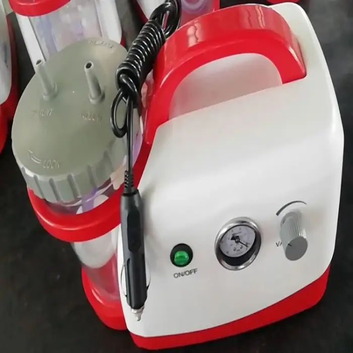 BT-SUA5 hospital 12v Emergency portable suction unit with battery suction machine medical vacuum cleaner machine price