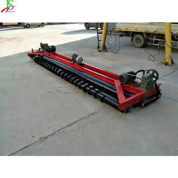 Cement-concrete pavement paving and levelling machine Municipal road levelling self-propelled roller flattening equipment