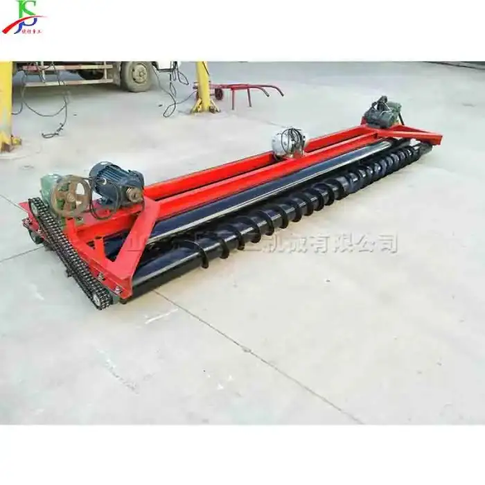 Cement-concrete pavement paving and levelling machine Municipal road levelling self-propelled roller flattening equipment