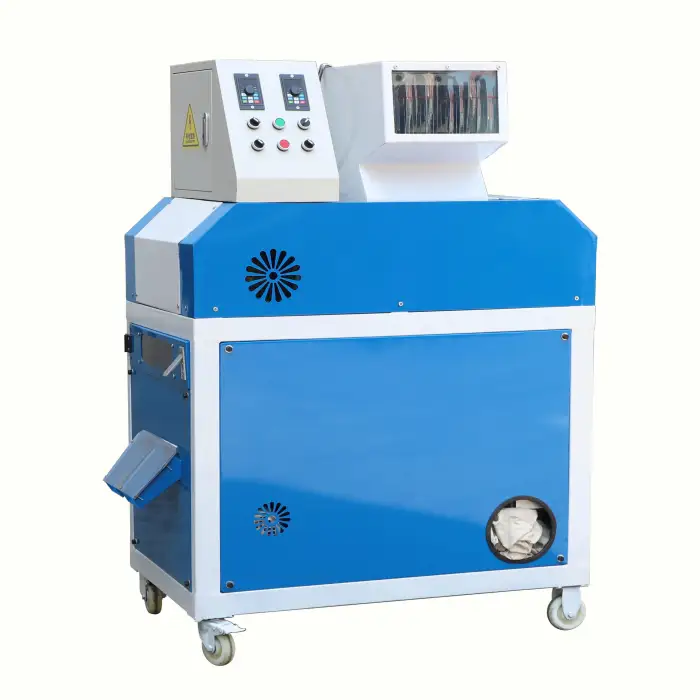 plastic cable recycling equipment shredder copper rice machine granulator