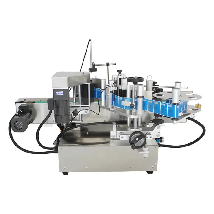 Automatic Self-adhesive Round Bottle Tabletop Round Bottle Labeling Machine (Bottle Holding Type)