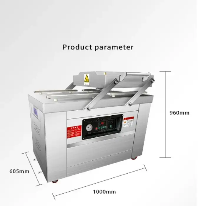 Sealer Vacuum Packing Machine Electric Cartons Provided PLC 1000W 750W