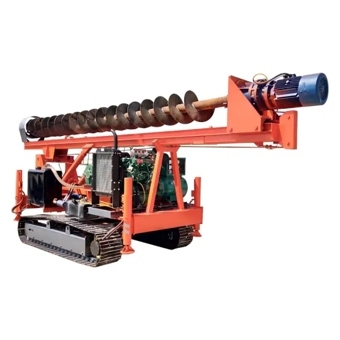 HaoHong  pile driver Folding pilling machine hot sale