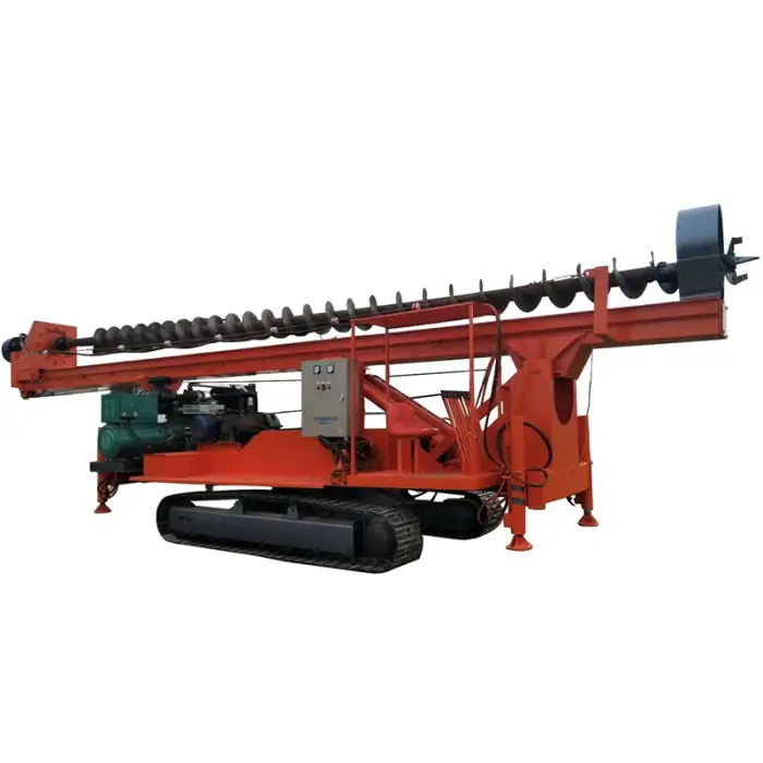 HaoHong  pile driver Folding pilling machine hot sale