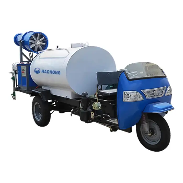 The famous and power Water Spraying Tank Cart Environmental protection multi-functional small sprinkler for sale